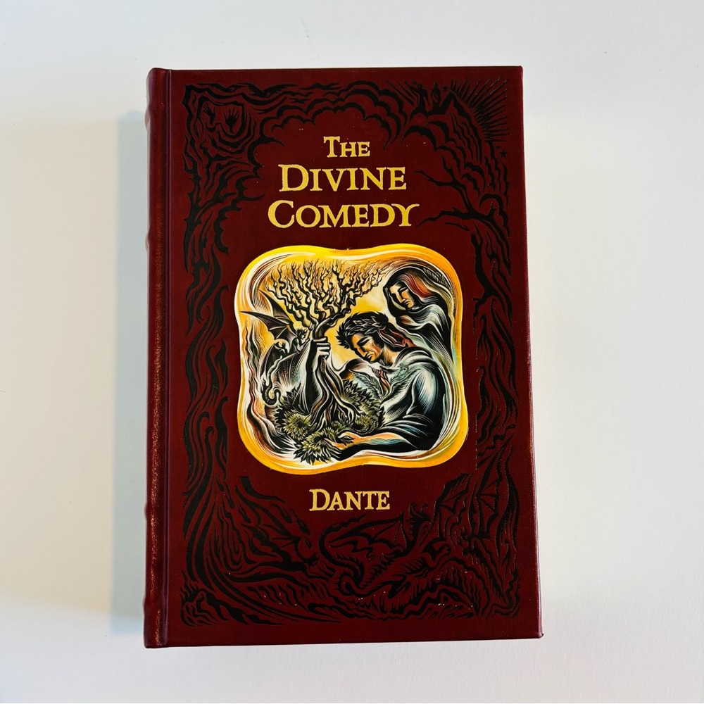 The Divine Comedy by Dante Leather Bound Barnes & Noble Illustrated Gustavo Doré